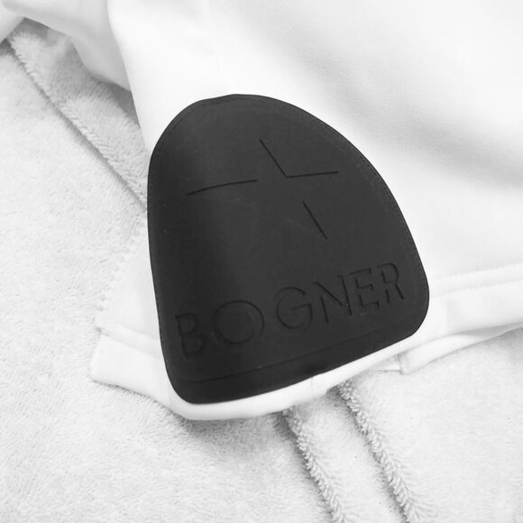 NEW $850 BOGNER WOMENS HAZE SKI PANTS!  12 or 14  LARGE  WHITE  STRETCH FABRIC - Picture 5 of 6